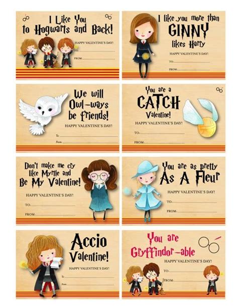 funny harry potter valentine's day cards